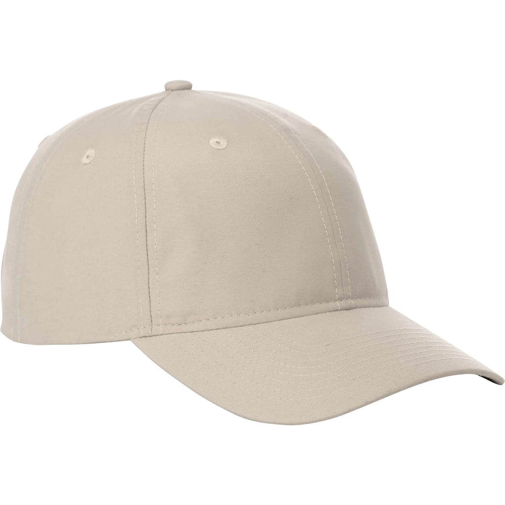 Transcend Lightweight Ball Cap with UPF 40+ Transfer - Sandstone - Front Flat