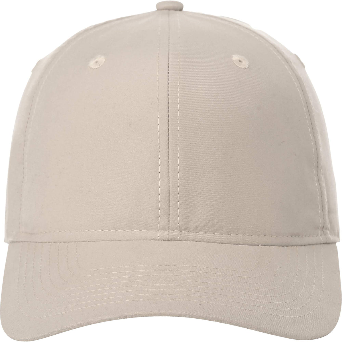 Transcend Lightweight Ball Cap with UPF 40+ Transfer - Sandstone - Front