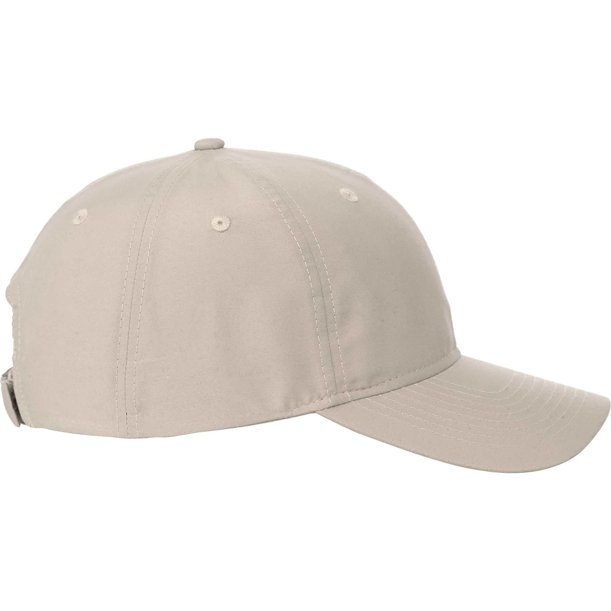 Transcend Lightweight Ball Cap with UPF 40+ Transfer - Sandstone - Right Side