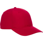 Transcend Lightweight Ball Cap with UPF 40+ Transfer - Team Red - Front Flat