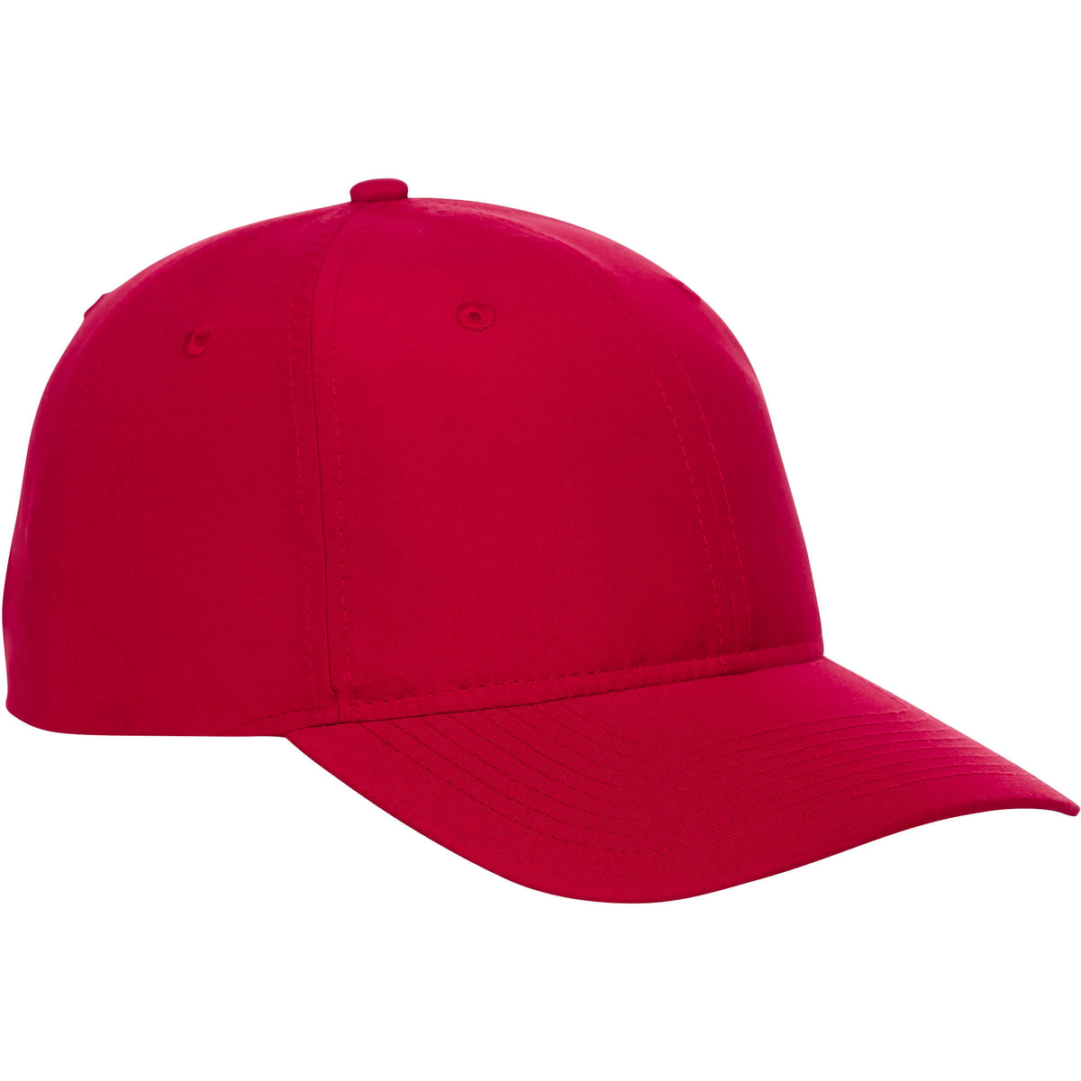 Transcend Lightweight Ball Cap with UPF 40+ Transfer - Team Red - Front Flat