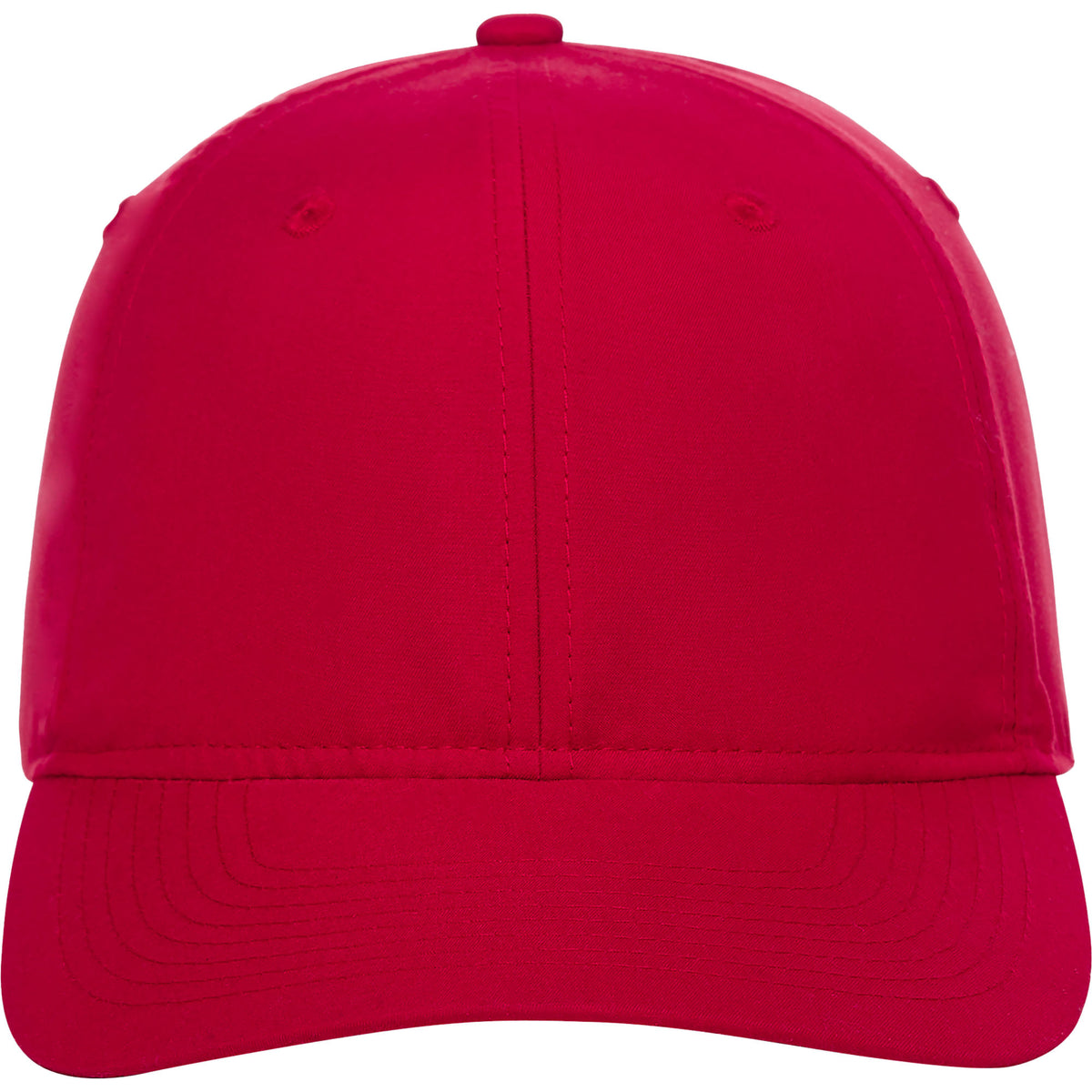 Transcend Lightweight Ball Cap with UPF 40+ Transfer - Team Red - Front