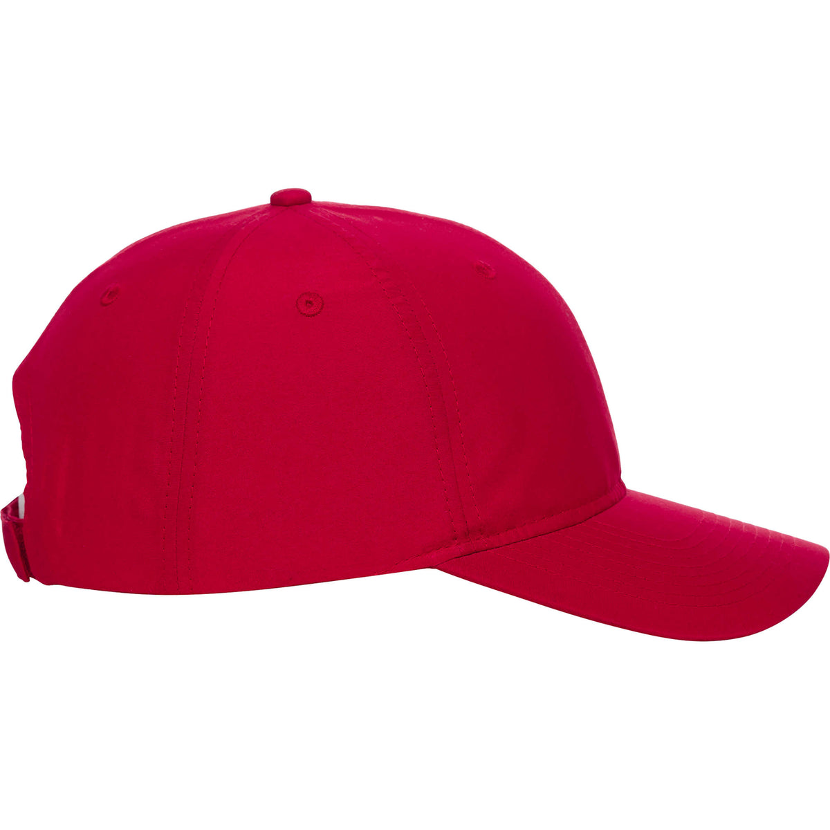 Transcend Lightweight Ball Cap with UPF 40+ Transfer - Team Red - Right Side