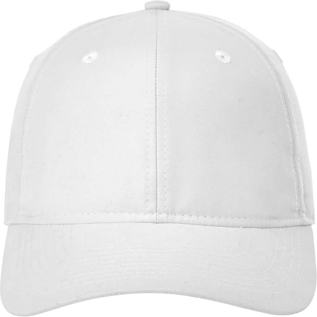 Transcend Lightweight Ball Cap with UPF 40+ Transfer - White - Front