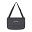 Transit Recycled Laptop Messenger Bag, 16 Inch Embroidery - Black - View 1