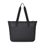 Transit Recycled Laptop Tote, 16 Inch Embroidery - Black - View 4