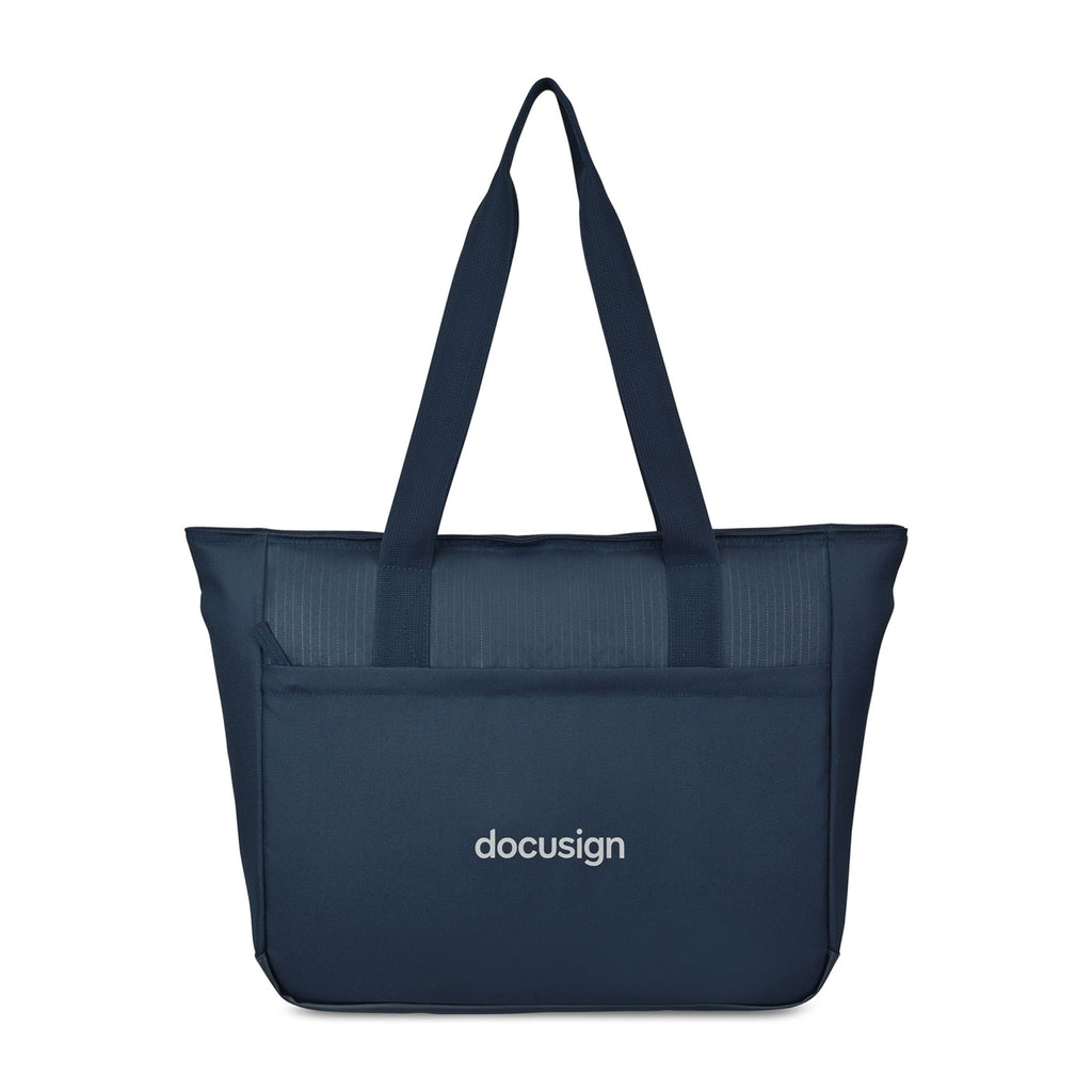 Transit Recycled Laptop Tote, 16 Inch - Navy - View 1