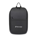 Transit Recycled Slim Laptop Backpack with Slanted Base - Black - View 1