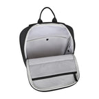 Transit Recycled Slim Laptop Backpack with Slanted Base Embroidery - Black - View 3