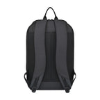 Transit Recycled Slim Laptop Backpack with Slanted Base Embroidery - Black - View 4