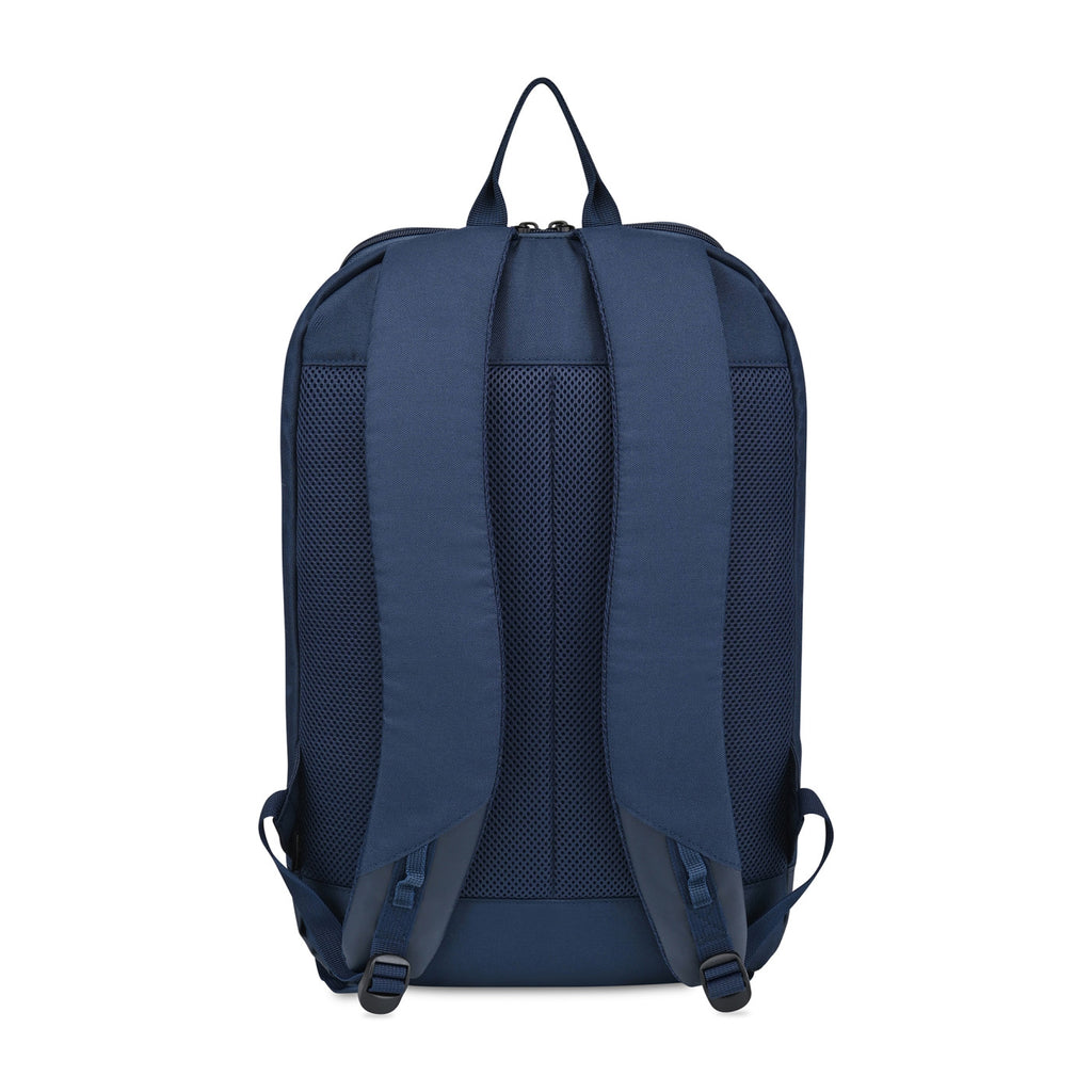 Transit Recycled Slim Laptop Backpack with Slanted Base - Navy - View 2