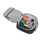 Transit Recycled Toiletry Bag with Wipe-Clean Base Transfer - Black - View 3