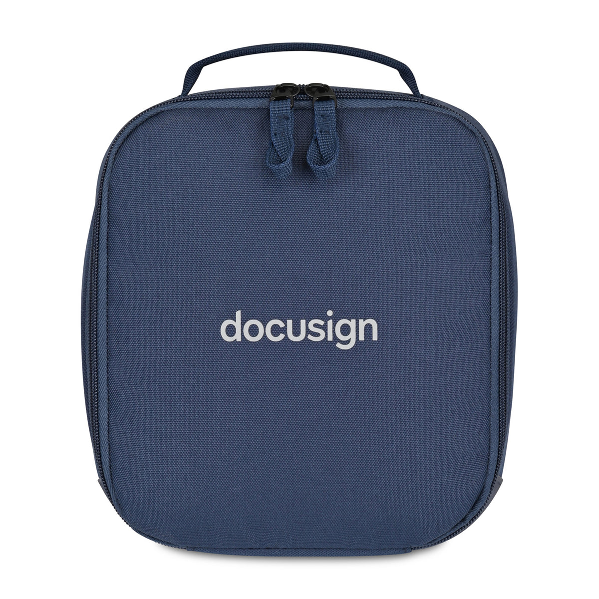 Transit Recycled Toiletry Bag with Wipe-Clean Base Transfer - Navy - View 1