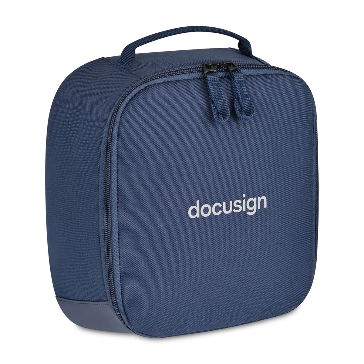 Transit Recycled Toiletry Bag with Wipe-Clean Base Transfer - Navy - View 2