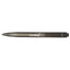 Translucent Gel Pen in Ocean Bound Plastic Full Color - Black - Back