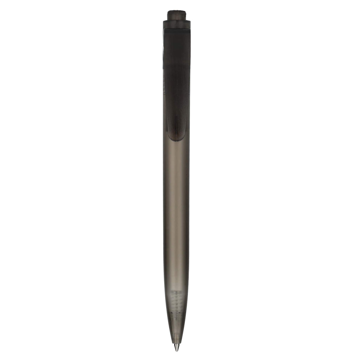 Translucent Gel Pen in Ocean Bound Plastic Full Color - Black - Front