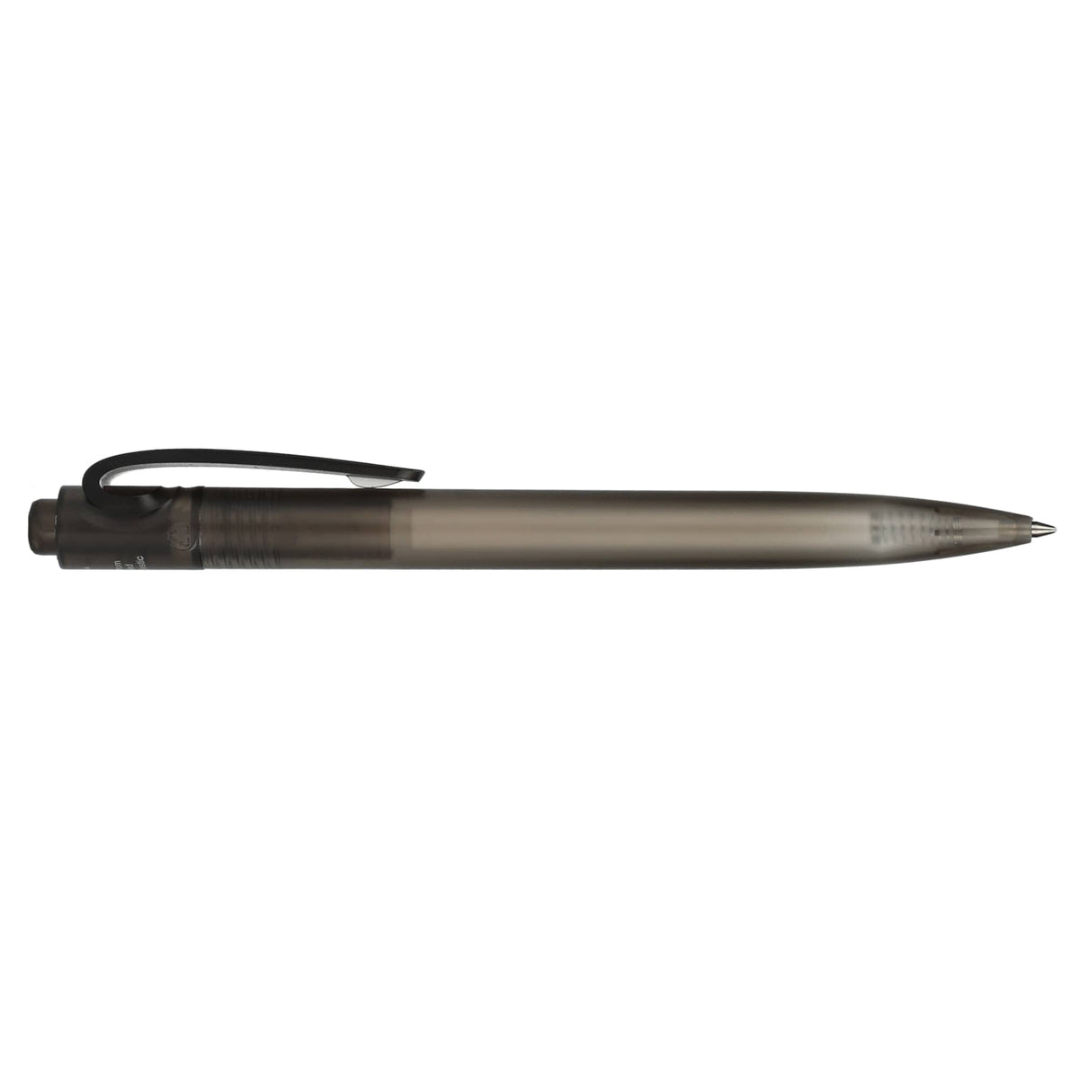 Translucent Gel Pen in Ocean Bound Plastic Full Color - Black - Right Side