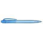 Translucent Gel Pen in Ocean Bound Plastic Full Color - Blue - Right Side