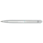 Translucent Gel Pen in Ocean Bound Plastic Full Color - Clear - Back