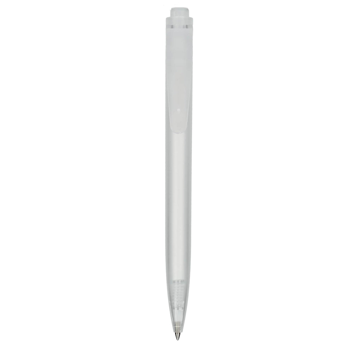 Translucent Gel Pen in Ocean Bound Plastic Full Color - Clear - Front