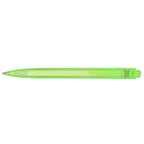 Translucent Gel Pen in Ocean Bound Plastic Full Color - Green - Back 2