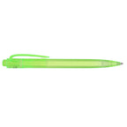 Translucent Gel Pen in Ocean Bound Plastic Full Color - Green - Right Side