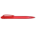 Translucent Gel Pen in Ocean Bound Plastic Full Color - Red - Right Side