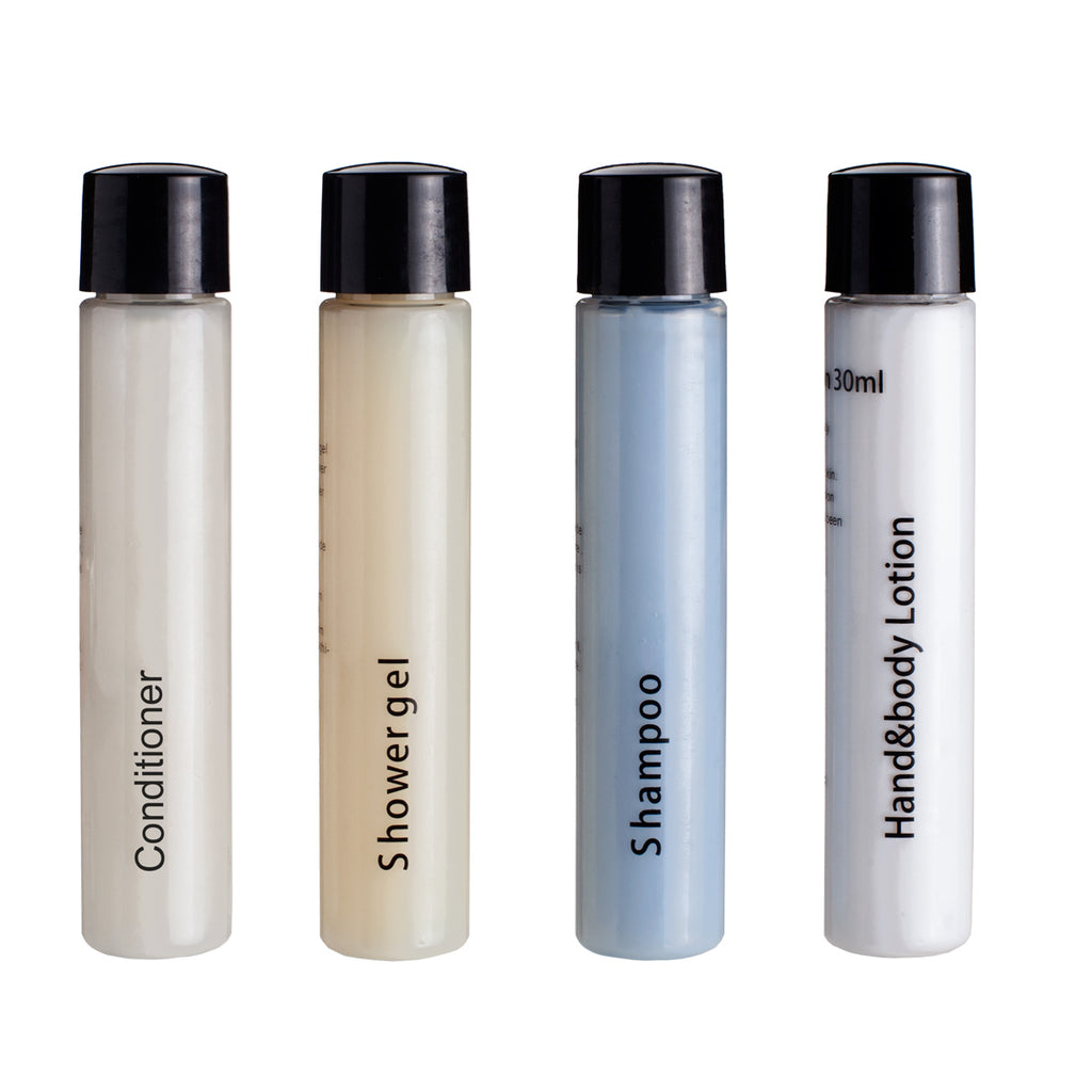 Travel Amenities Kit, Four Piece - Contents