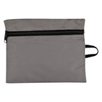 Travel Bag for Tech Accessories - Gray - Back