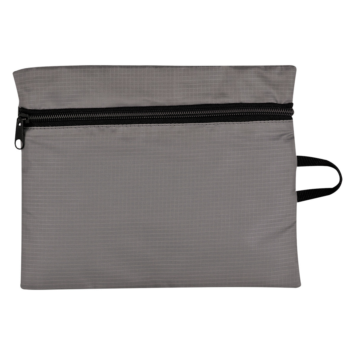 Travel Bag for Tech Accessories - Gray - Back