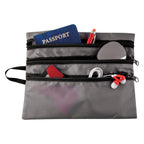 Travel Bag for Tech Accessories - Gray - Propped_Blank