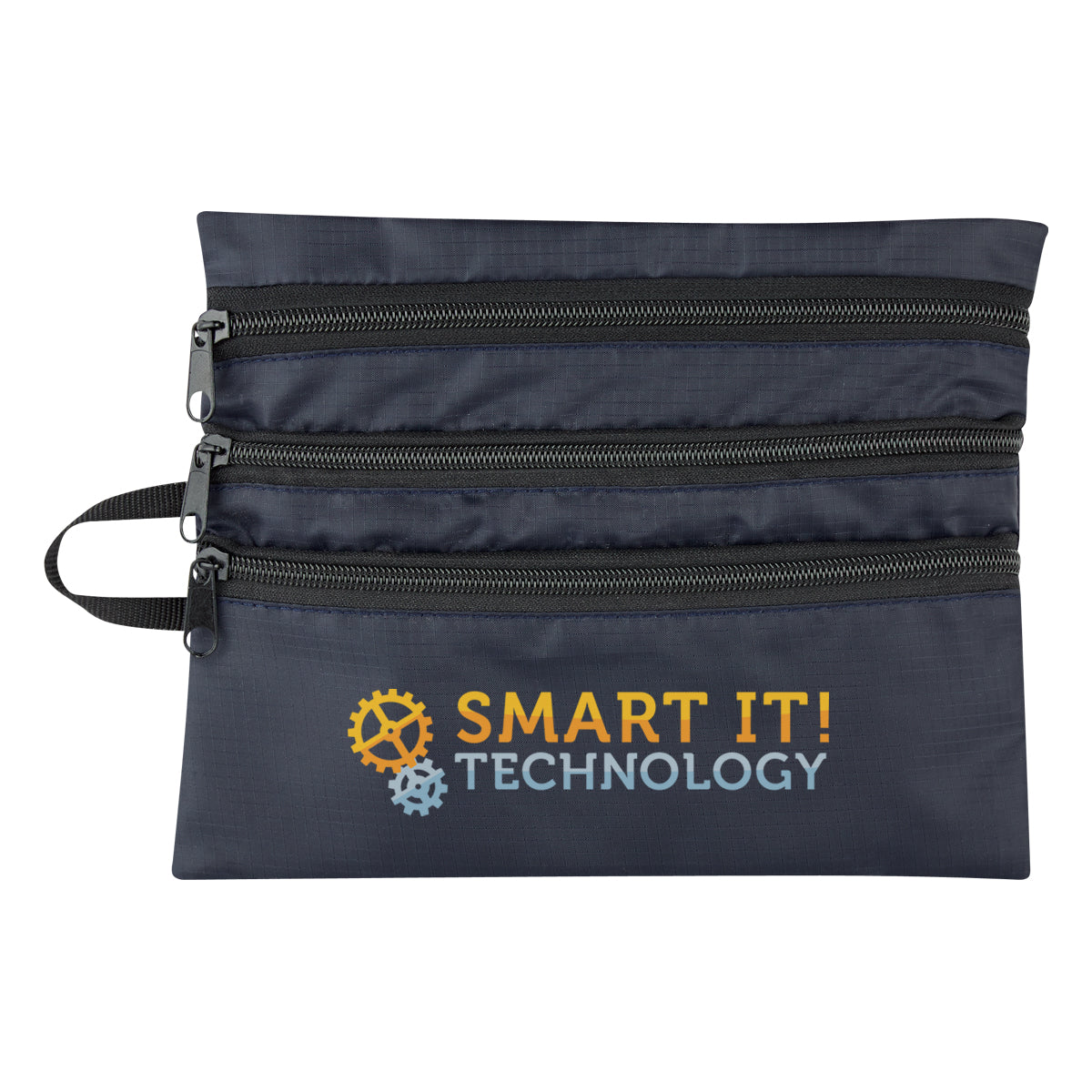 Travel Bag for Tech Accessories - Navy - Colorbrite