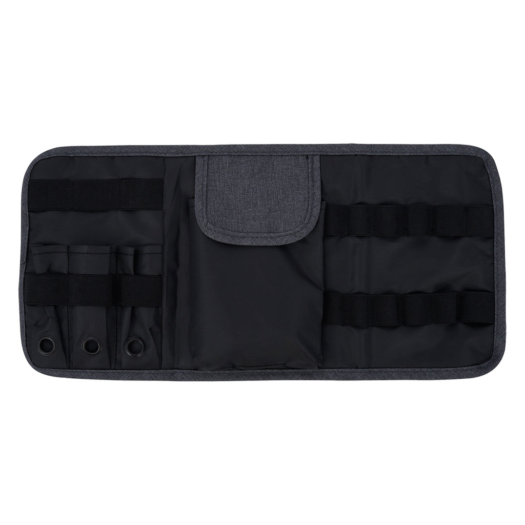 Travel Bag, Tech Savvy - Gray - Open+Empty