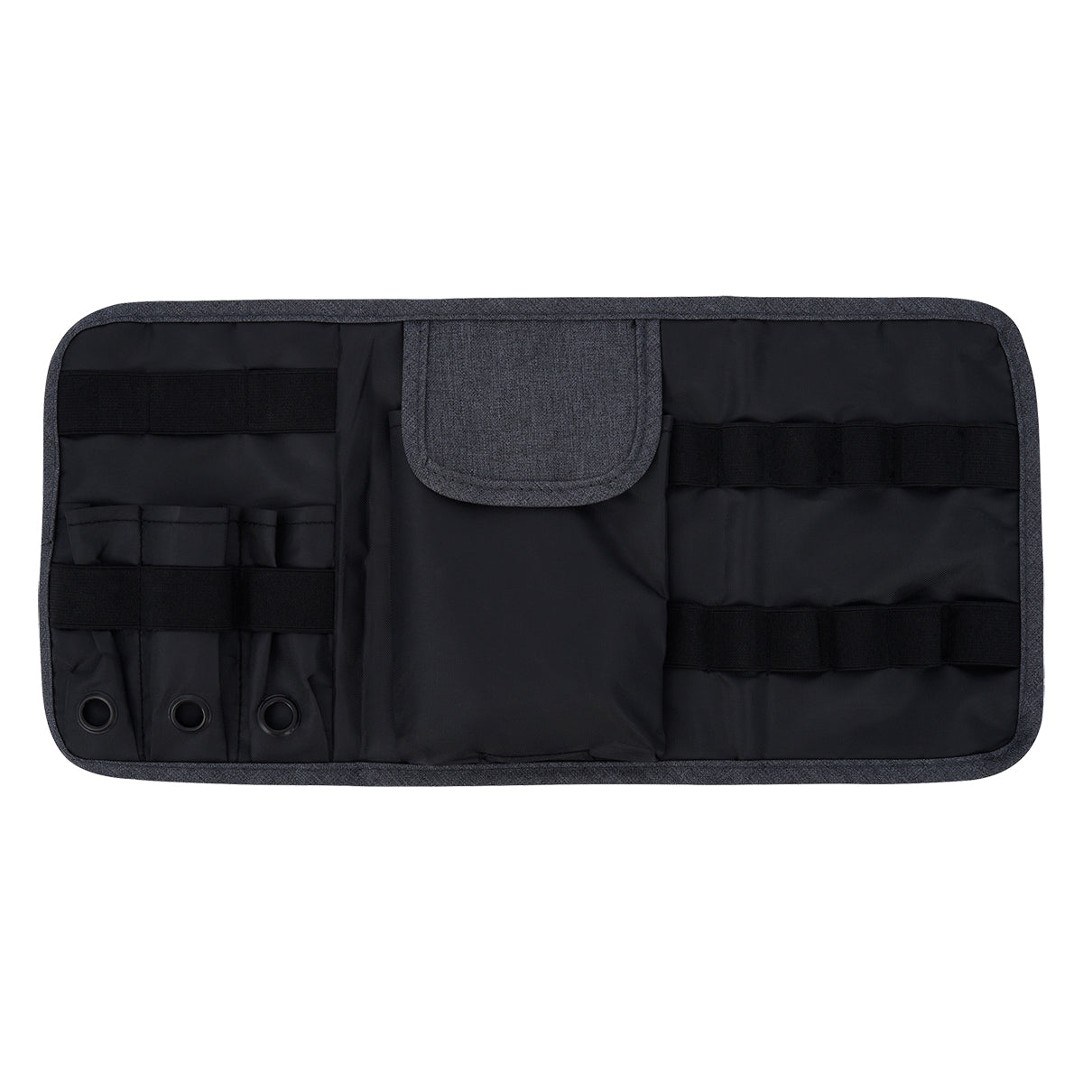 Travel Bag, Tech Savvy - Gray - Open+Empty