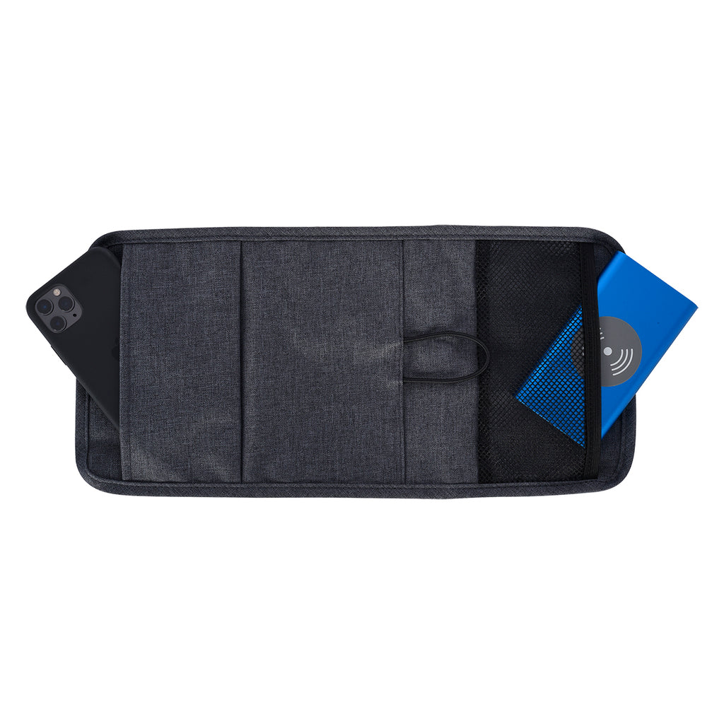 Travel Bag, Tech Savvy - Gray - Open+Propped