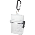 Travel Bingo Game Set with Carabiner Case - Clear - Left Angle