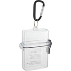 Travel Bingo Game Set with Carabiner Case - Clear - Right Angle