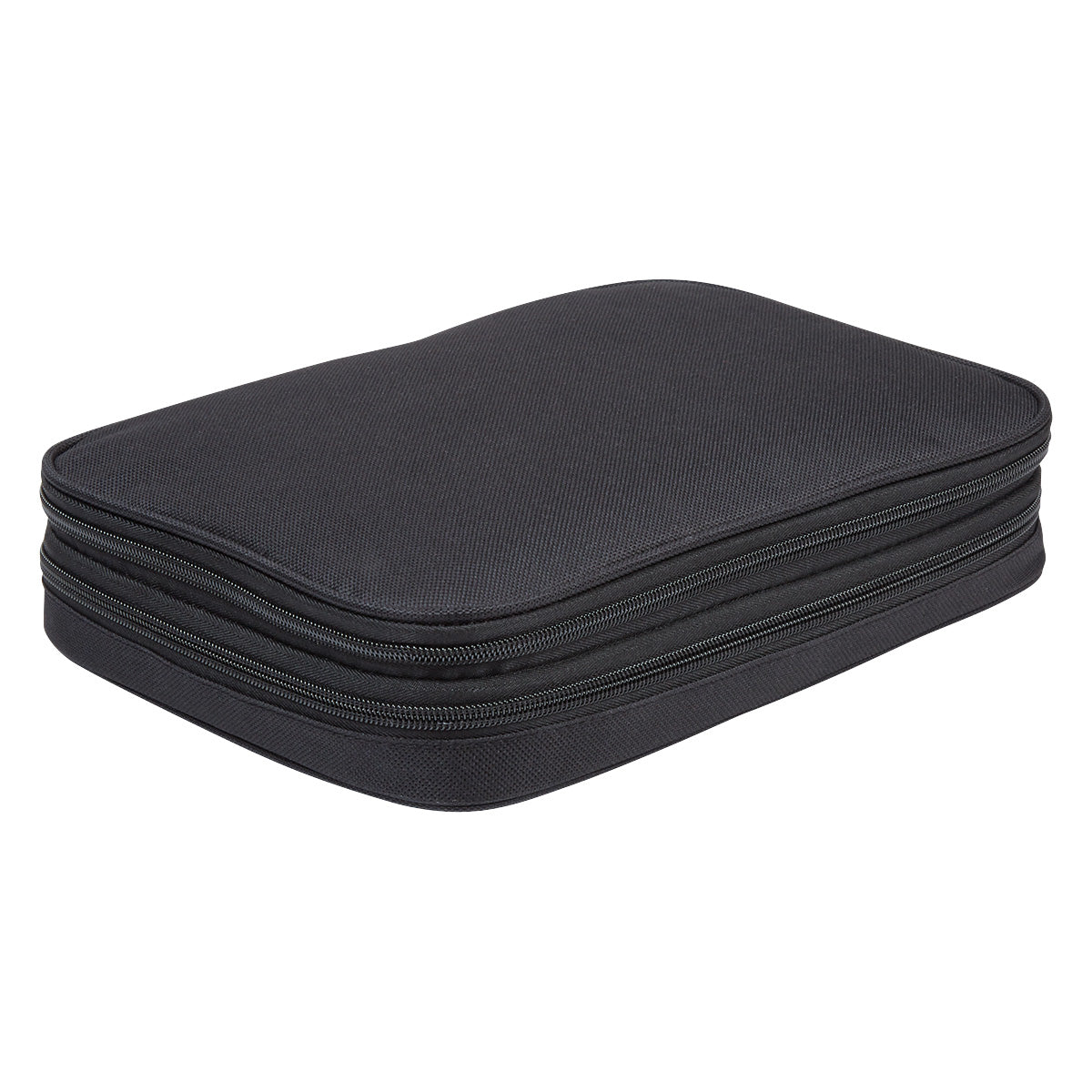 Travel Case for Electronics - Black - Angle_Blank
