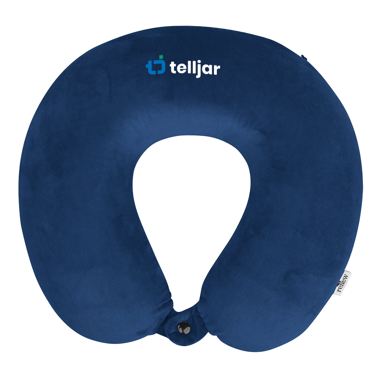 Travel Pillow in Recycled PET - Navy - Colorbrite