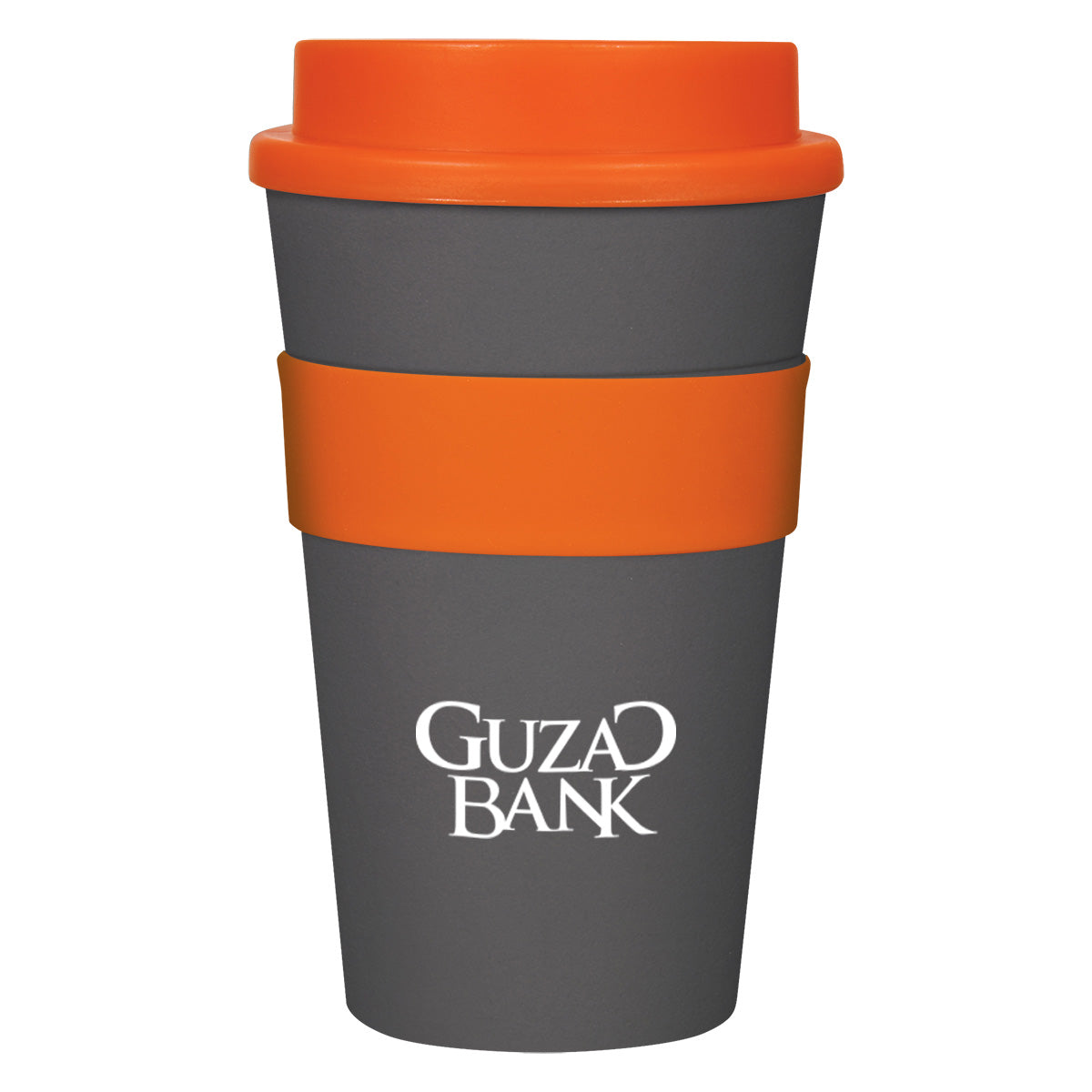 Travel Tumbler, 16 oz - Gray - ORNORN_Silkscreen