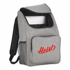 Trek Laptop Backpack with Wide U-Zip Opening, 15 Inch Full Color - Graphite - Photo