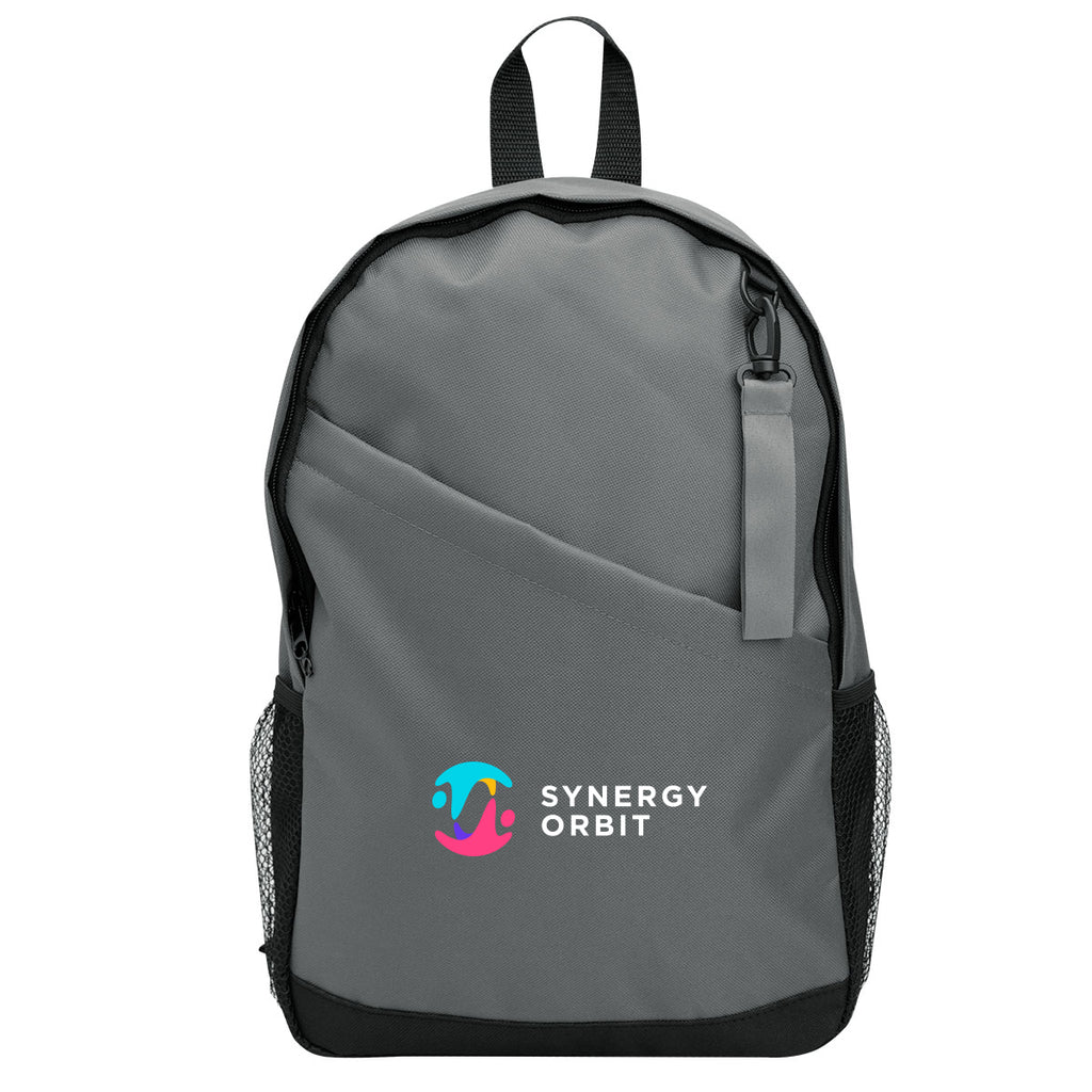 Trevor Backpack in Recycled PET - Gray - Colorbrite