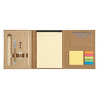 Tri-Fold Stationery Set, Eco-Inspired - Natural - Open