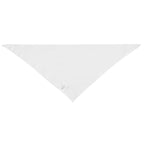 Triangle Pet Bandana in Full Color, Small - White - Back