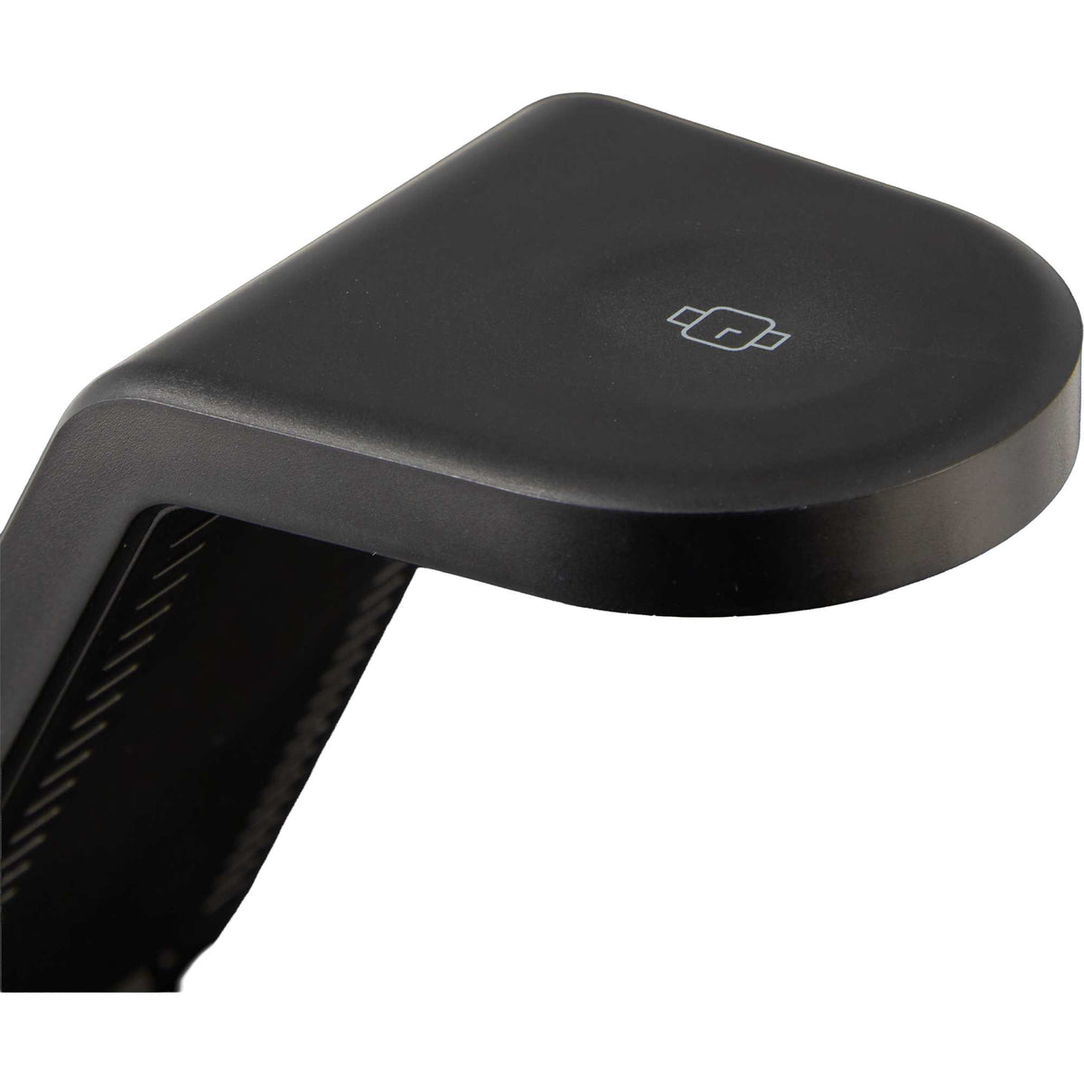 TriCharge Plus Wireless Charging Stand with Alarm Clock, 15W Full Color - Black - Detail 9