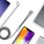 Trident XL Eco Charging Cord - Graphite - Inuse1