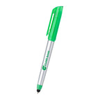 Trilogy Pen with Highlighter and Stylus - Green - Silk Screen