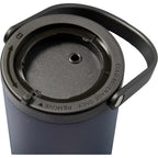 Trinity Recycled Leakproof Tumbler with Straw and Handle, 30 oz - Navy - Detail 2