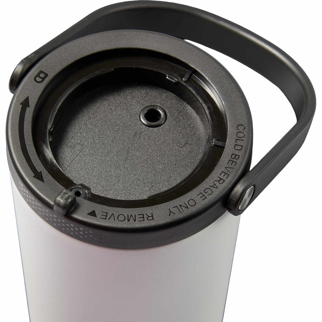 Trinity Recycled Leakproof Tumbler with Straw and Handle, 30 oz - White - Detail 2