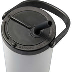 Trinity Recycled Leakproof Tumbler with Straw and Handle, 30 oz - White - Detail